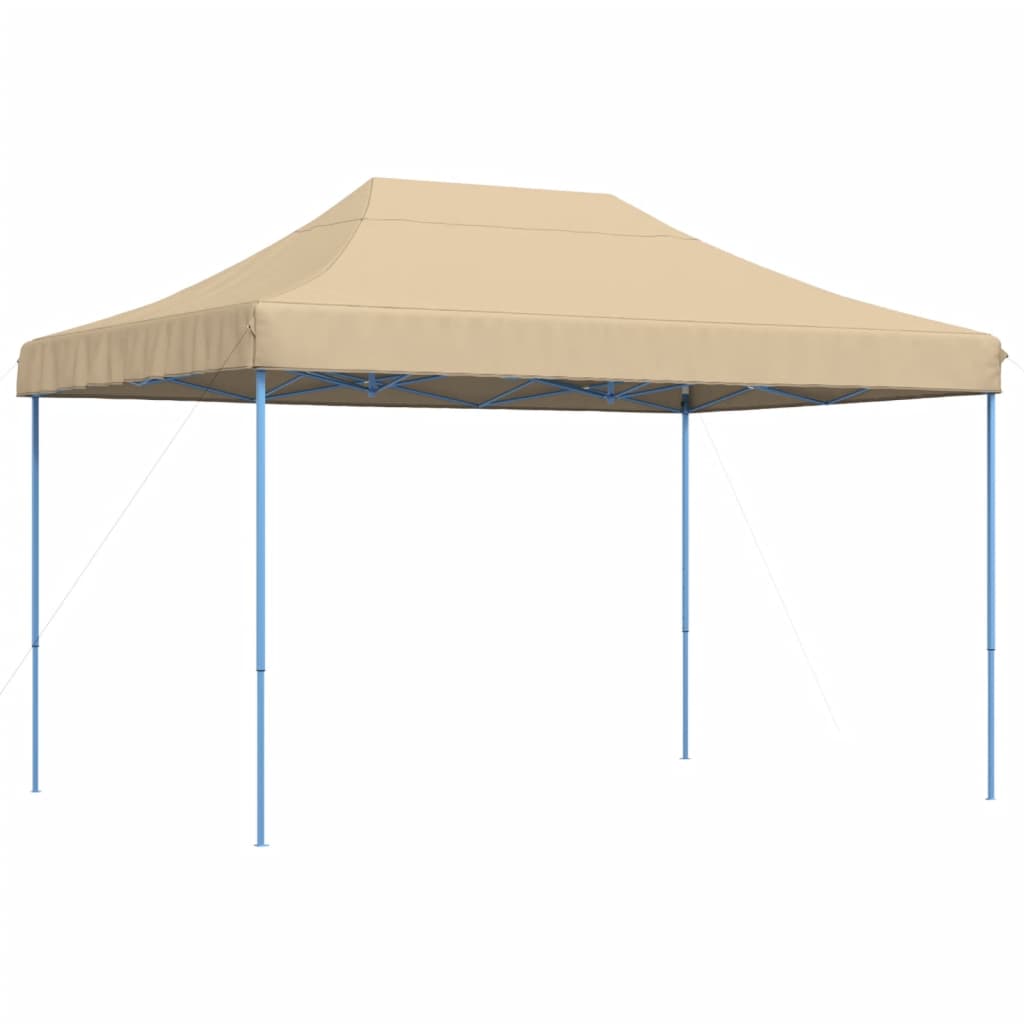 Tienda de fiesta plegable Pop-Up beige 410x279x315 cm