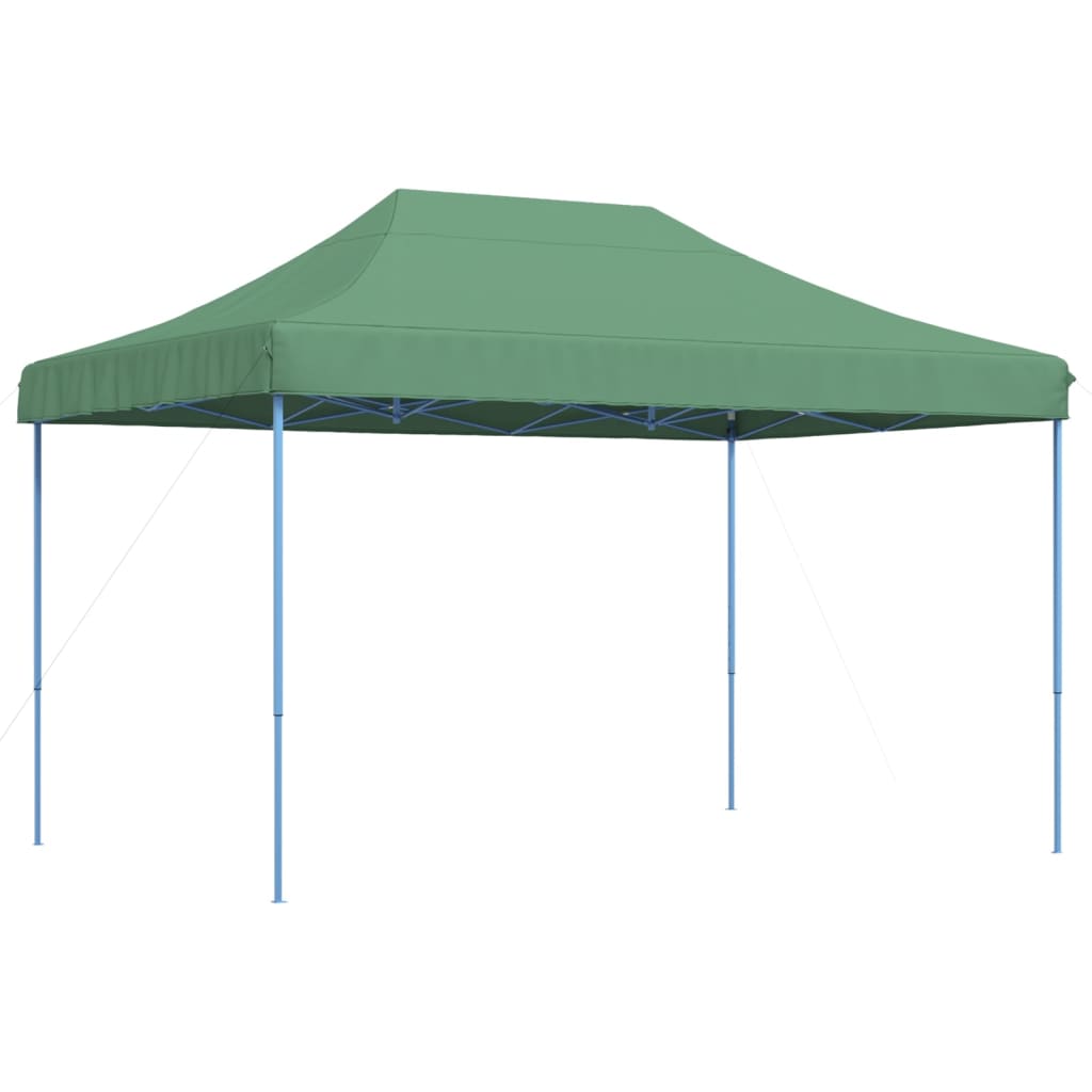 Tienda de fiesta plegable Pop-Up verde 410x279x315 cm