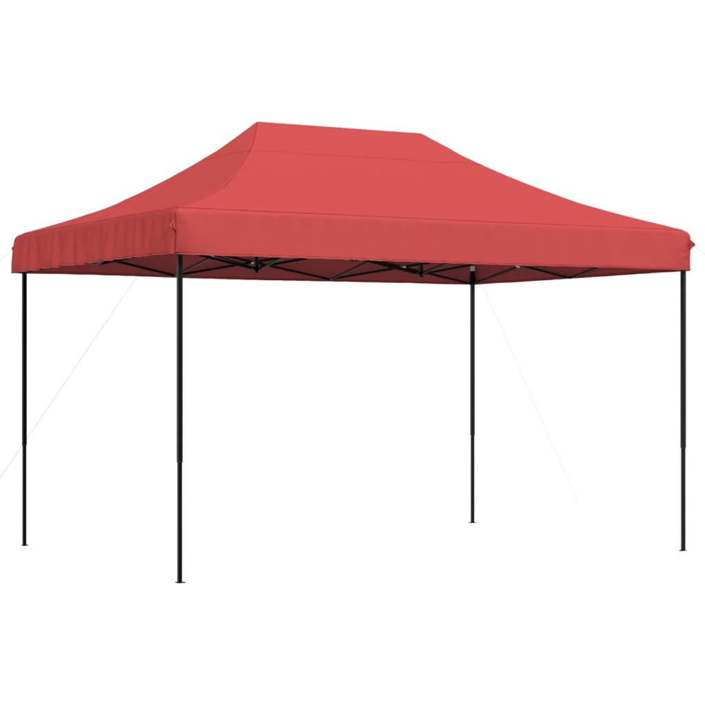 Tienda de fiesta plegable Pop-Up burdeos 410x279x315 cm