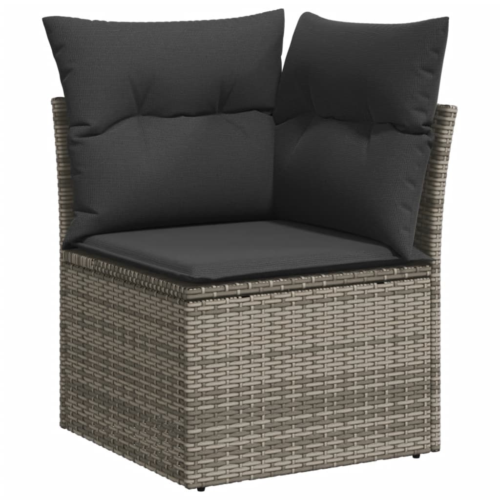 Divani da giardino da 7 parti con cuscini a gray di rattan