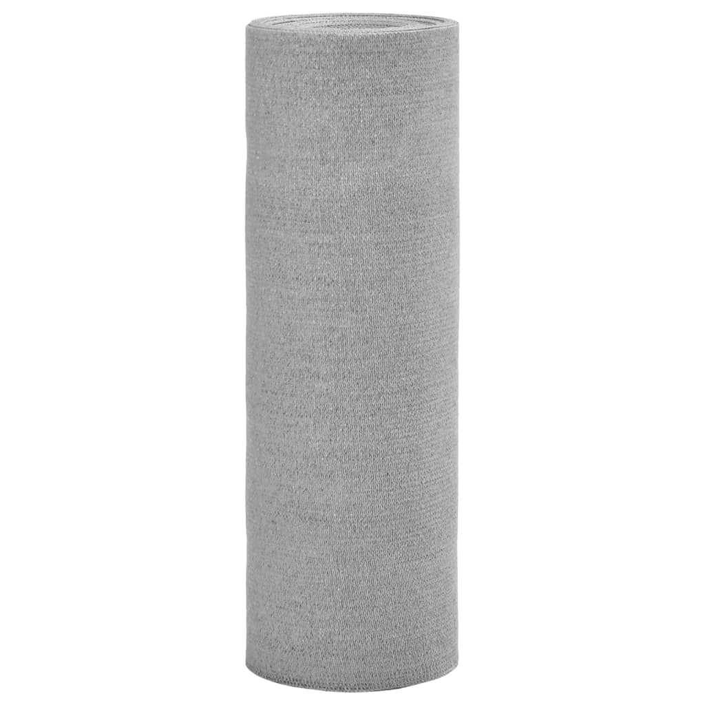 Vetonek Red de privacidad HDPE gris claro 1,2x50 m 75 g/m²