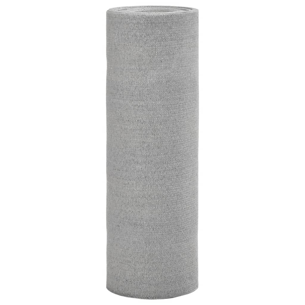 Vetonek Red de privacidad HDPE gris claro 1,5x10 m 75 g/m²