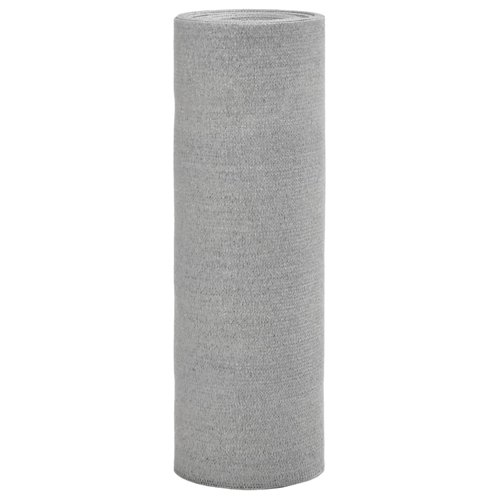 Vetonek Red de privacidad HDPE gris claro 2x10 m 75 g/m²