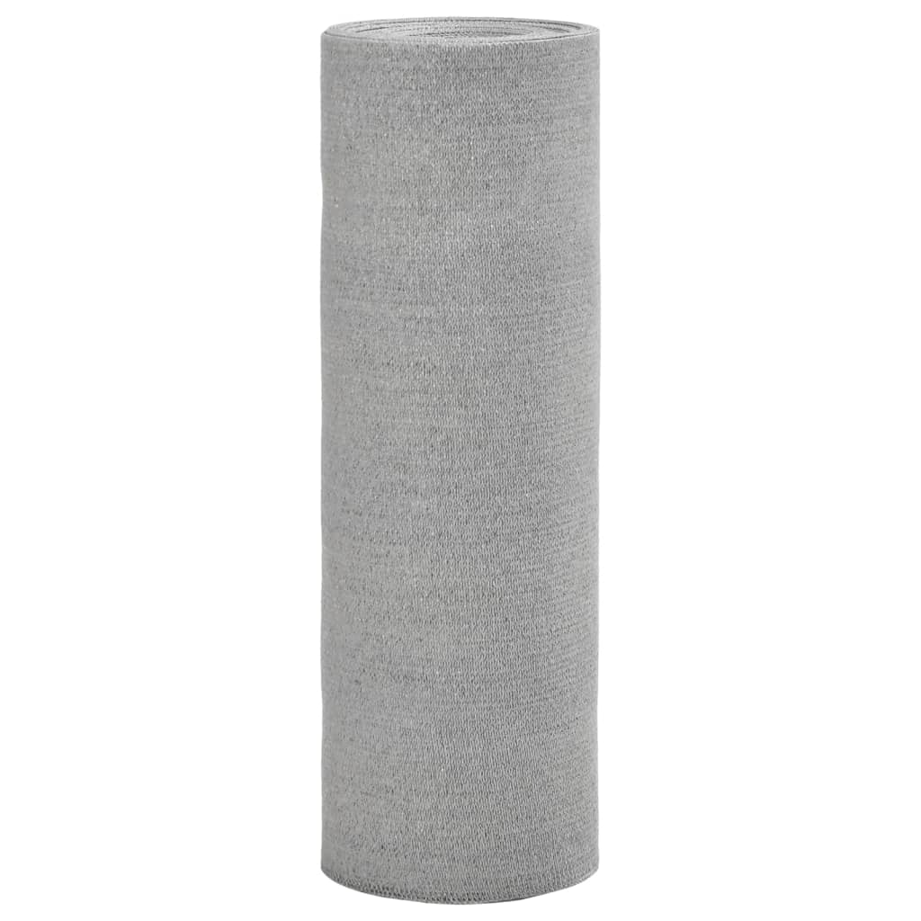 Vetonek Red de privacidad HDPE gris claro 2x10 m 195 g/m²