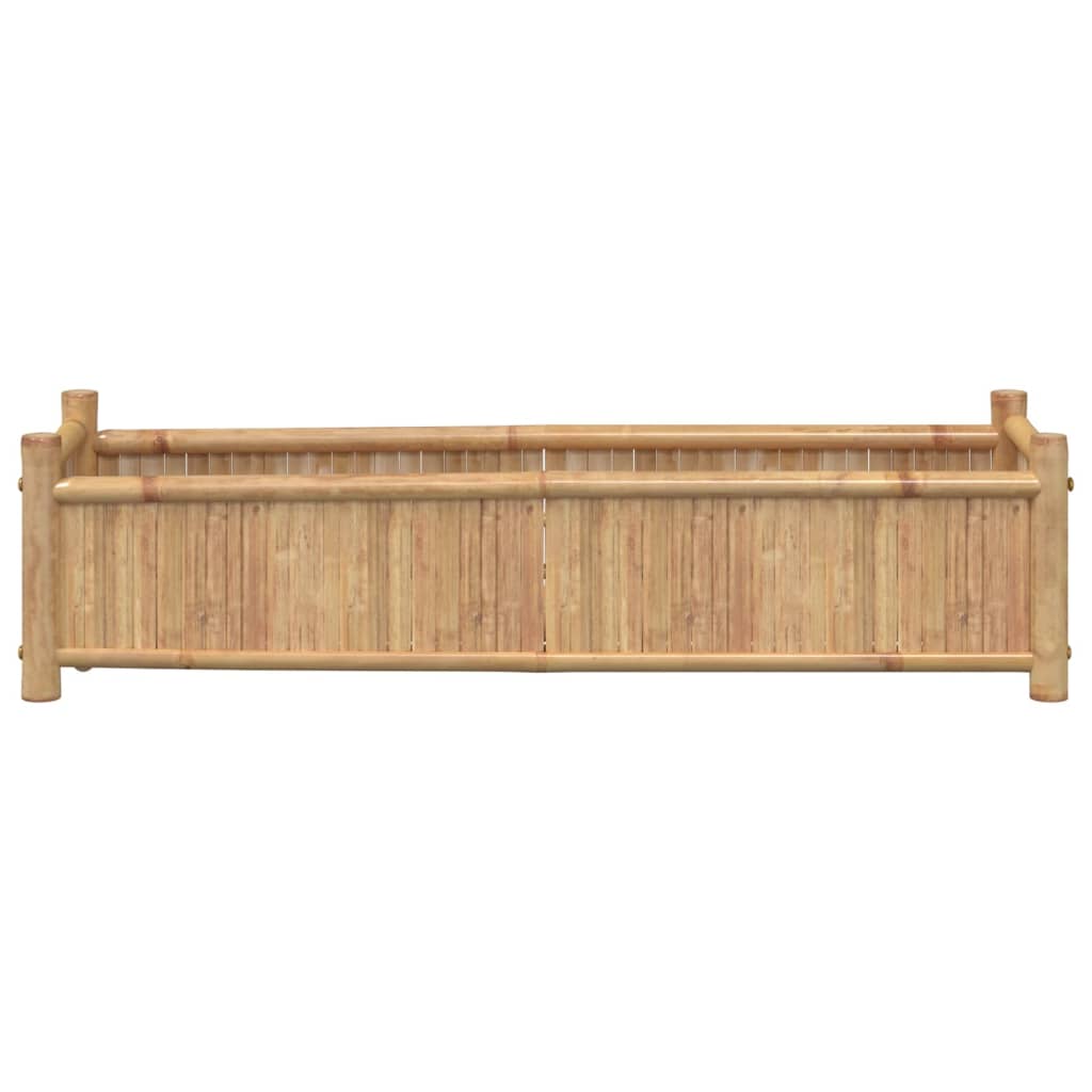 Bamboo planter 100x30x25 cm - Vetonek