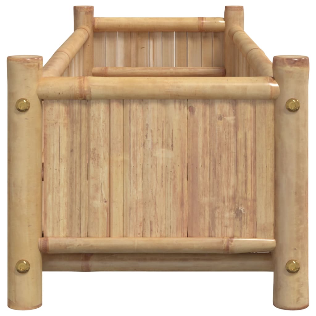 Bamboo planter 100x30x25 cm - Vetonek