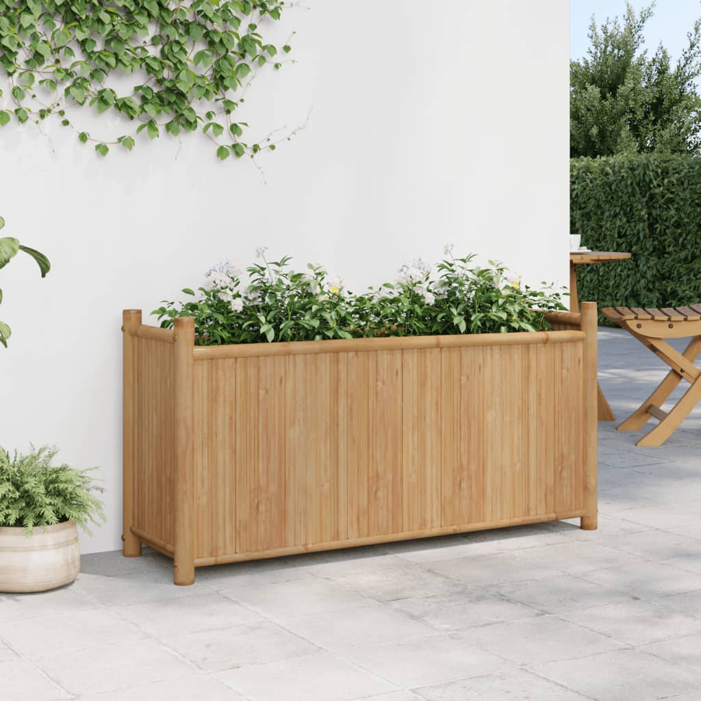 Bamboo planter 100x30x50 cm v1638 - Vetonek