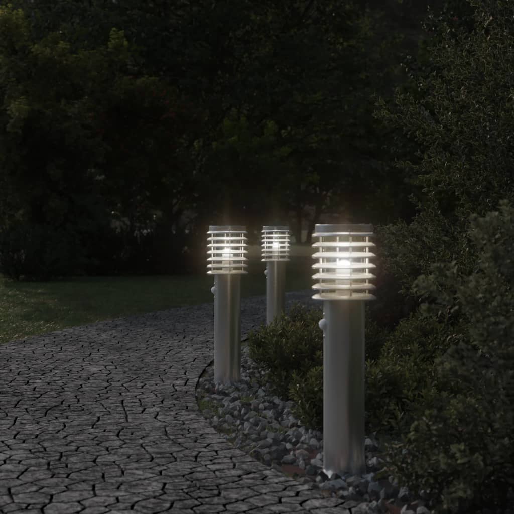 Außenstofflampen mit 60 cm Edelstahlsensor