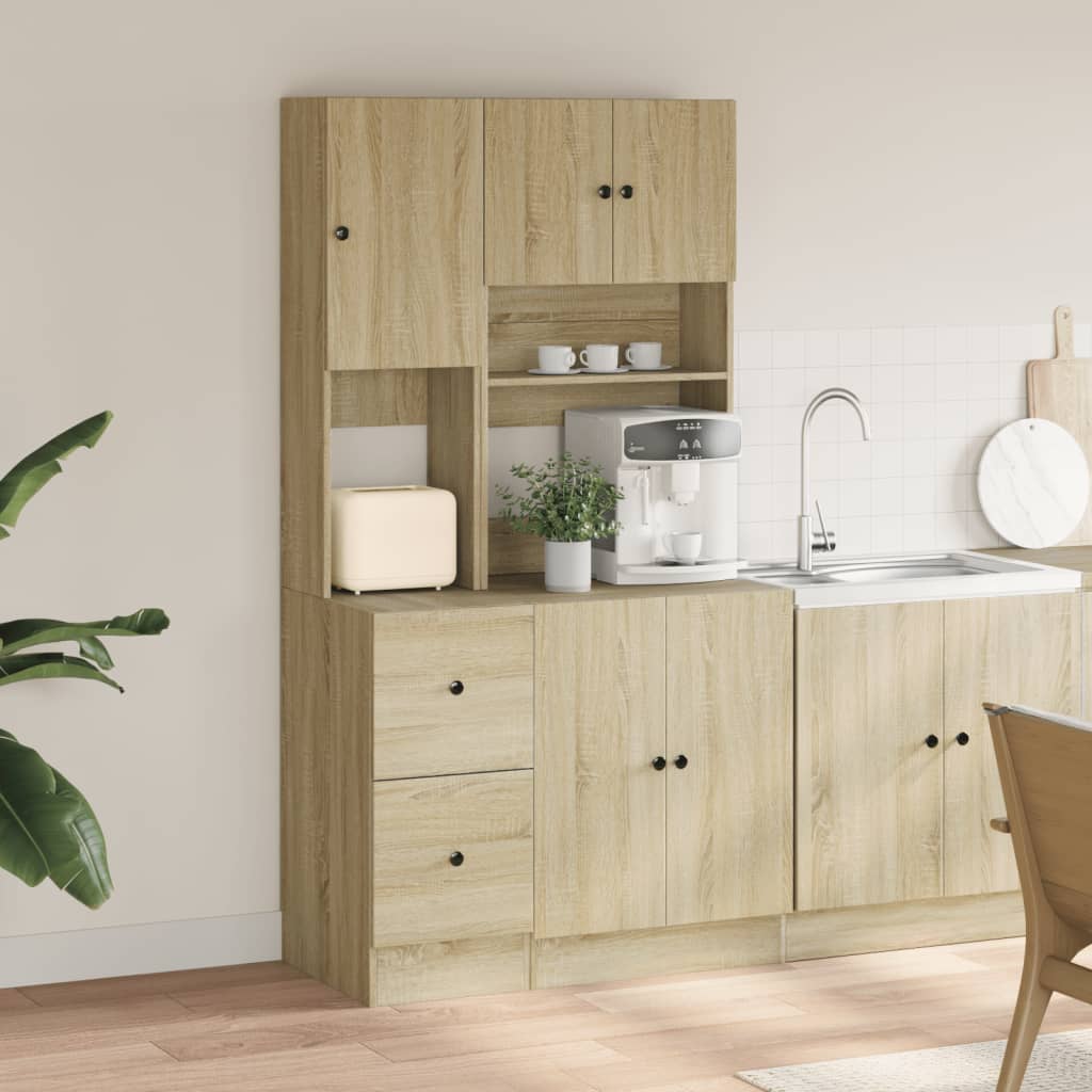 Kitchen furniture Engineering wood Sonoma 95x50x180 cm