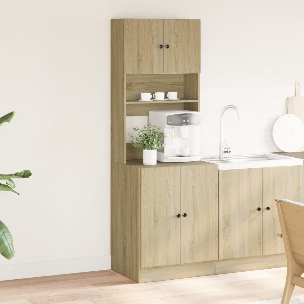 Sonoma Roble Engineering Kitchen furniture 60x50x180 cm