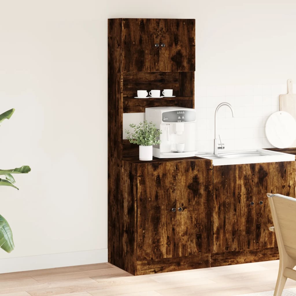 Kitchen furniture synthesized wood Nexus smoked oak 60x50x180 cm