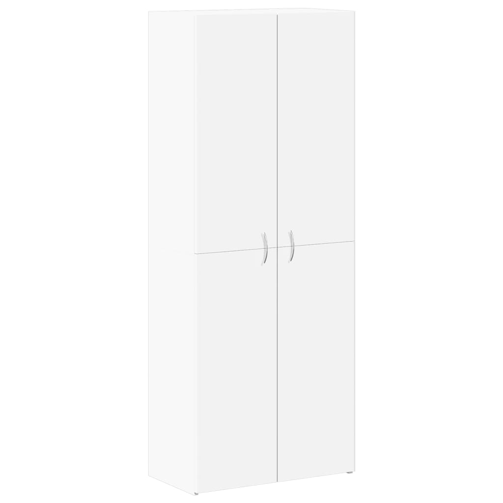 White Engineering Wood File Filler 60x32x153 cm