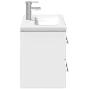 Mueble de baño con lavabo integrado blanco - Vetonek
