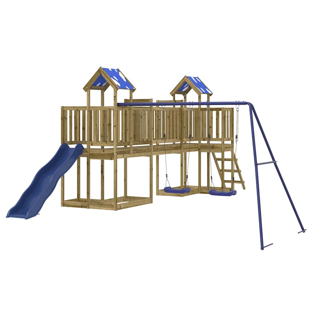 Exterior Children's Park Pine Wooden