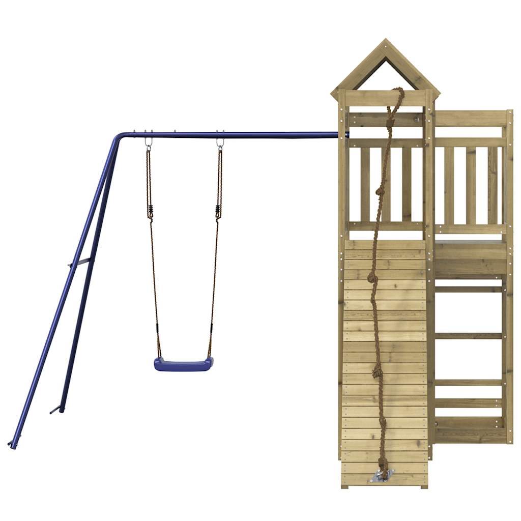 Exterior Children's Park Pine Wooden