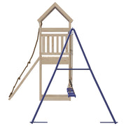 Parque infantil exterior em madeira maciça de pinho V6083 Vetonek