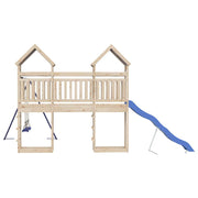 Parque infantil exterior em madeira maciça de pinho V6175 Vetonek