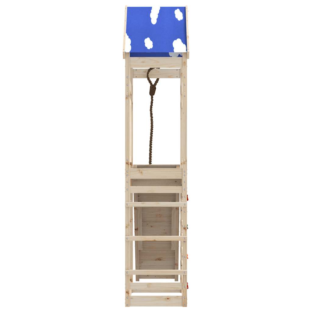 Parque infantil exterior em madeira maciça de pinho V6236 Vetonek