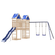 Parque infantil exterior em madeira maciça de pinho V6380 Vetonek