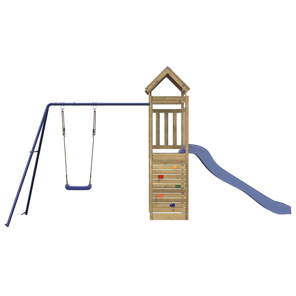 Exterior Children's Park Pine Wooden