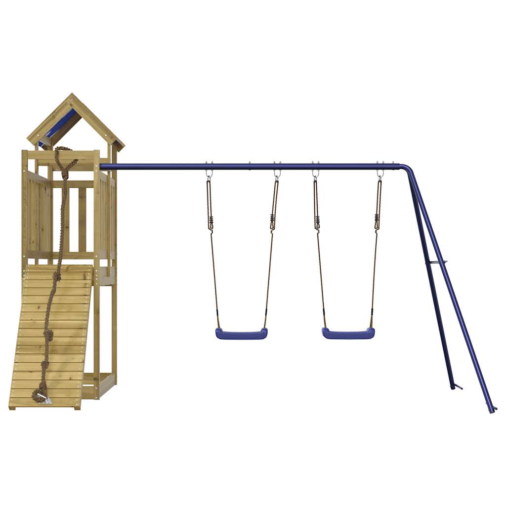 Exterior Children's Park Pine Wooden