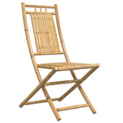 Folding garden chairs 8 units bamboo 46x66x99 cm v8346 - Vetonek