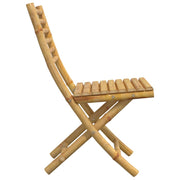 Folding garden chairs 6 units bamboo 43x54x88 cm v8391 - Vetonek