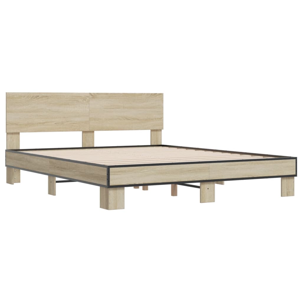 Estrutura de madeira sintetizada Nexus Metal Oak Sound 150x200 cm