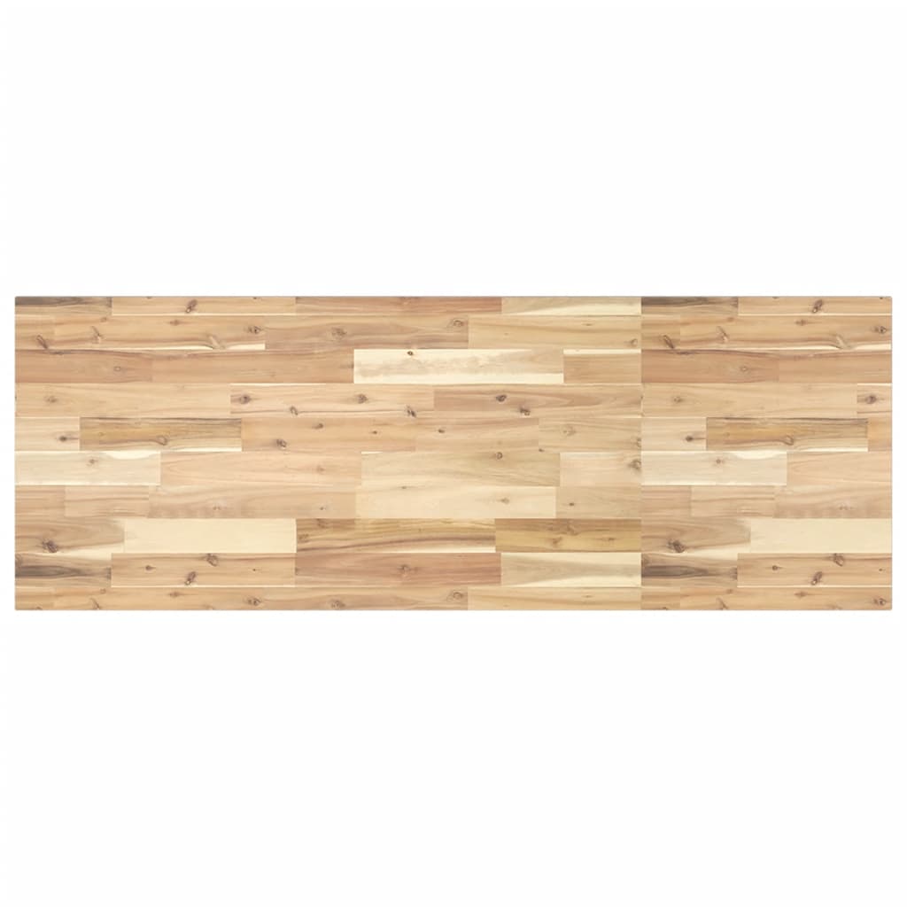 Tablero escritorio madera maciza acacia sin tratar 120x50x2 cm V9389 Vetonek