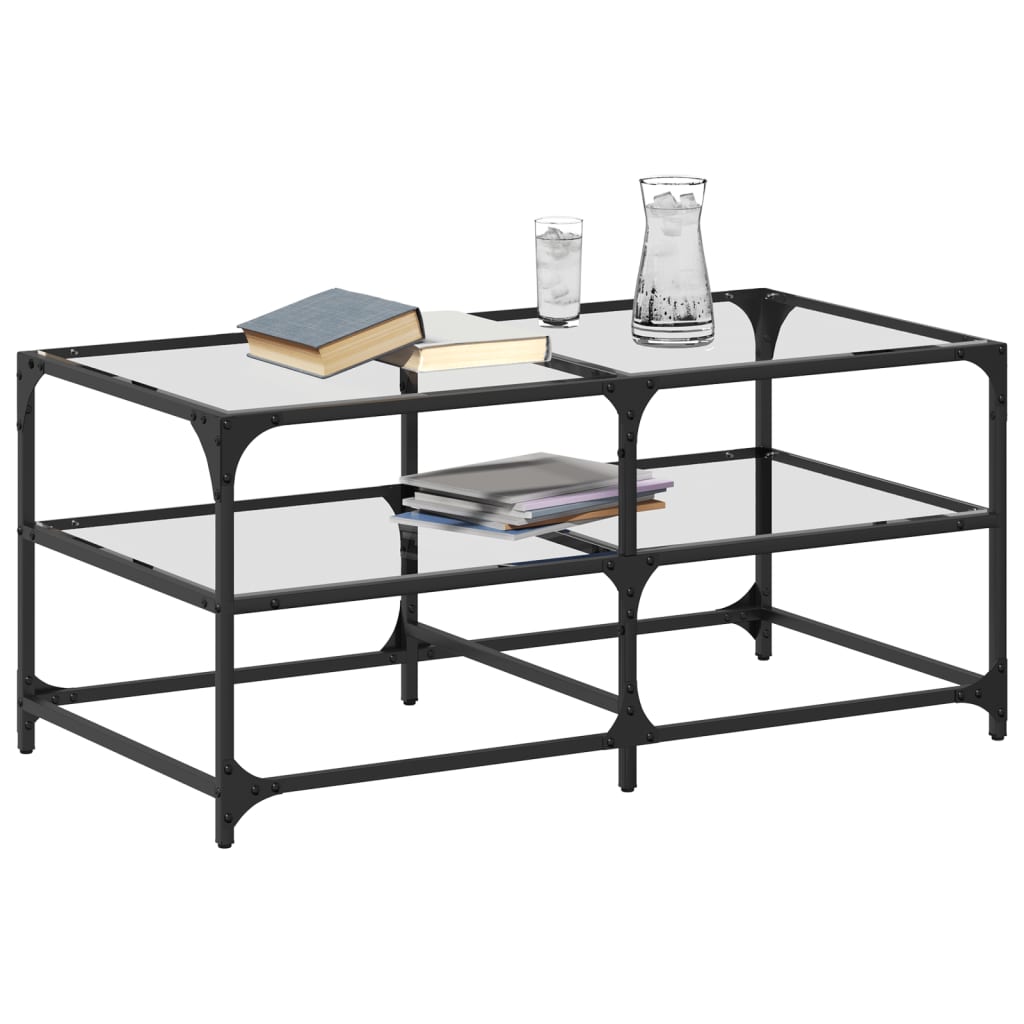 Central Center Table 98.5x50x45 cm steel