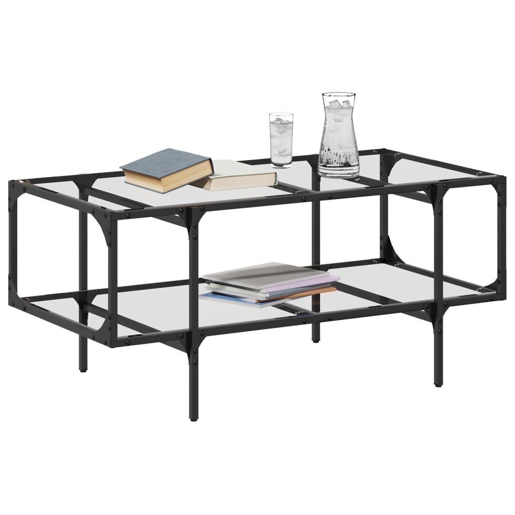 Central Center Table 98.5x50x45 cm steel