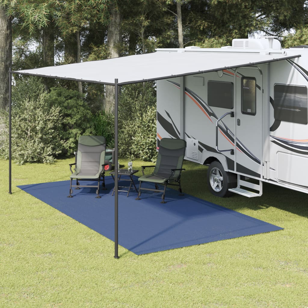 Vetonek Alfombrilla de camping azul 5x2,5 m