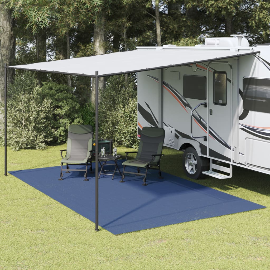 Vetonek Alfombrilla de camping azul 5x3 m