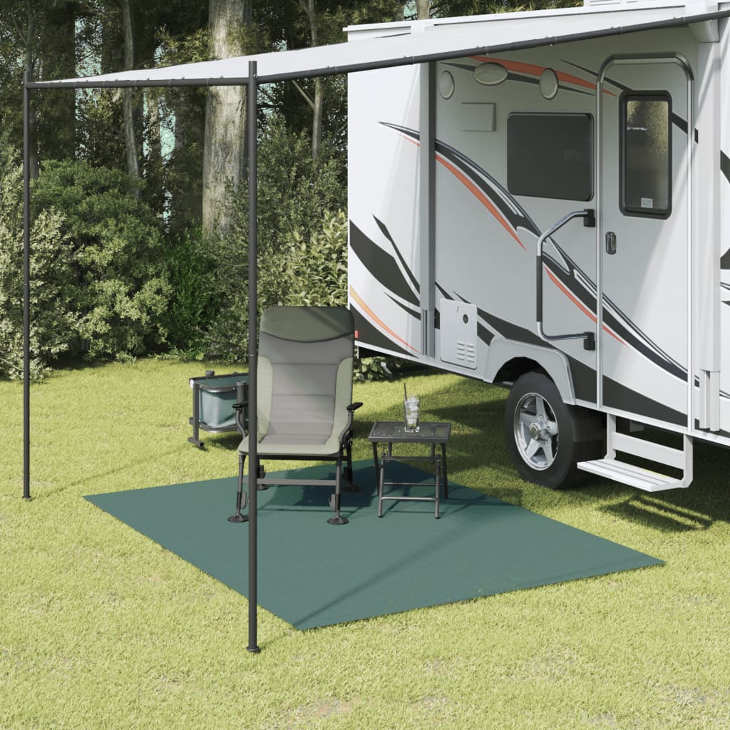 Vetonek Alfombrilla de camping verde 2,5x2 m