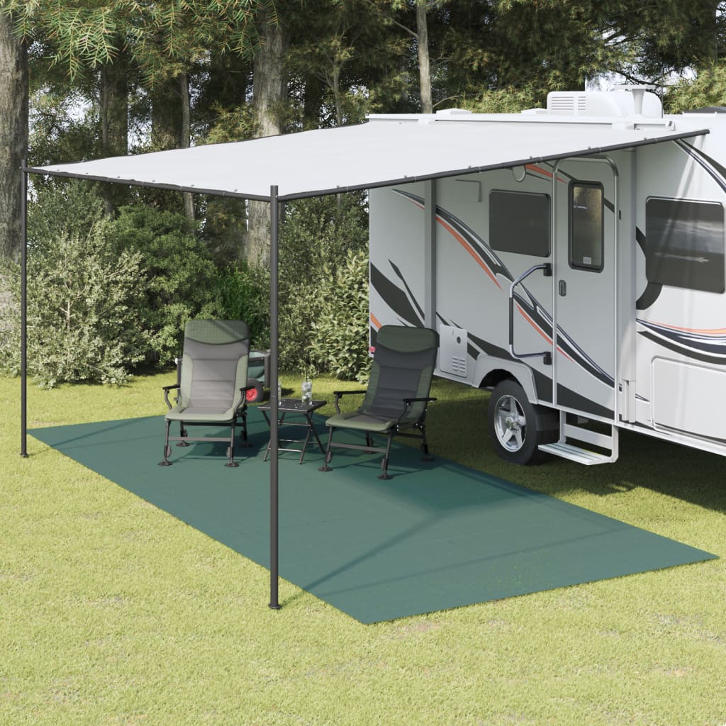 Vetonek Alfombrilla de camping verde 6x2,5 m