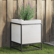 Jardinière en pin blanc massif 40x40x50 cm v9059 Vetonek