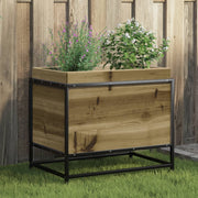 Jardinière en bois de pin imprégné 60x40x50 cm v9134 Vetonek