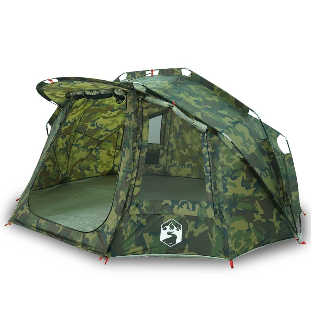 Tienda de pesca para 5 personas impermeable camuflaje