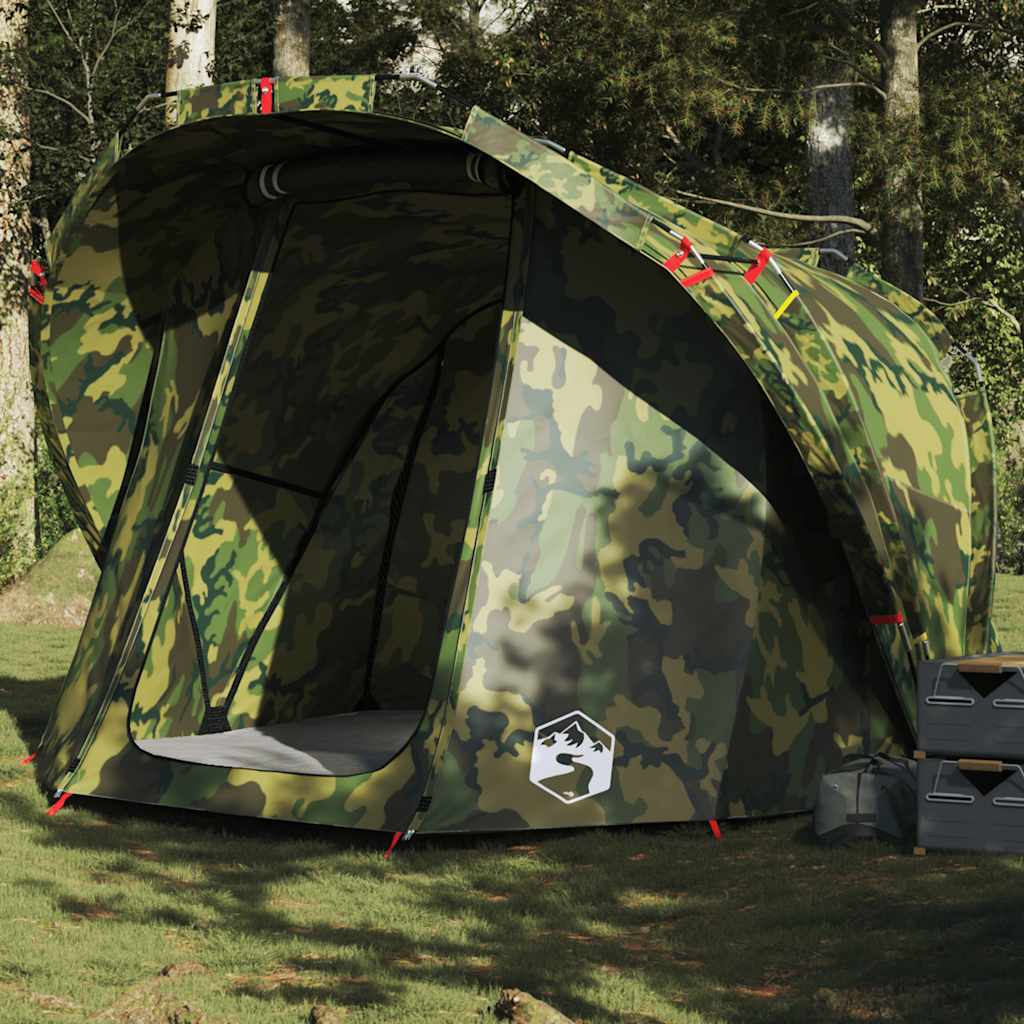 Vetonek Tienda de pesca para 4 personas impermeable camuflaje