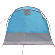 Tunnel tent for 4 people waterproof blue V6491 Vetonek