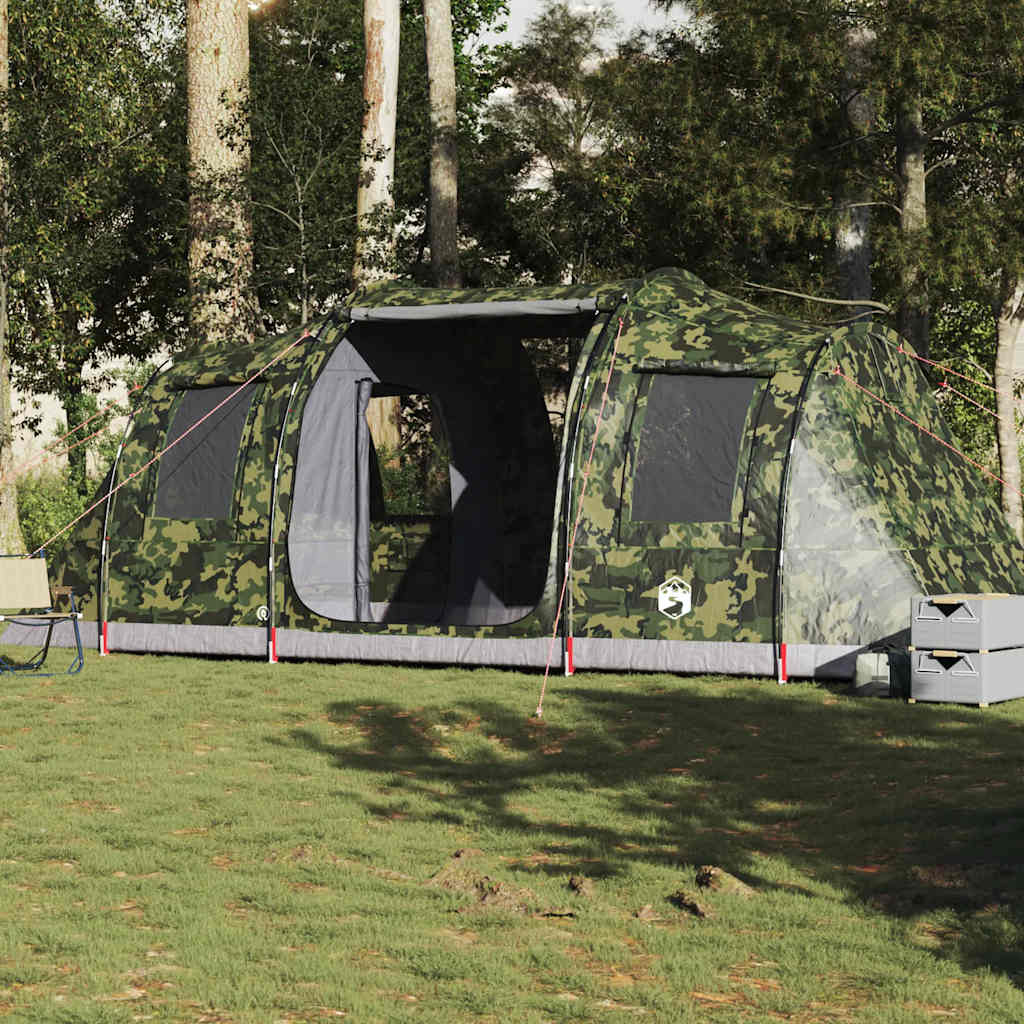 Vetonek Tienda de campaña túnel para 4 personas impermeable camuflaje