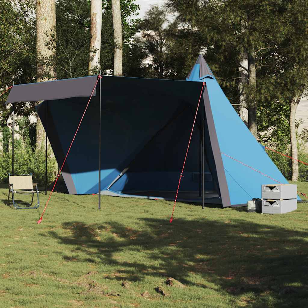 Vetonek Tienda de campaña familiar tipi 6 personas impermeable azul