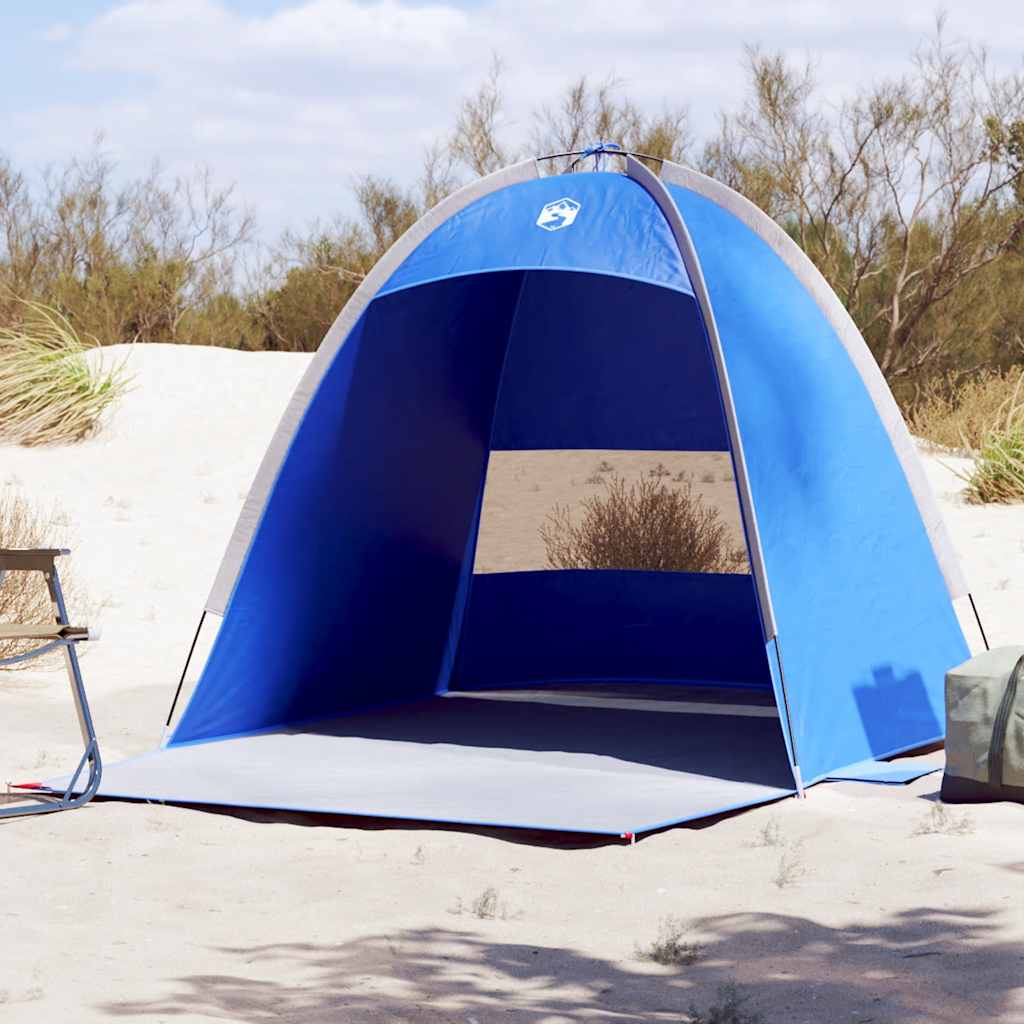 Vetonek Tienda de playa para 3 personas impermeable azul celeste