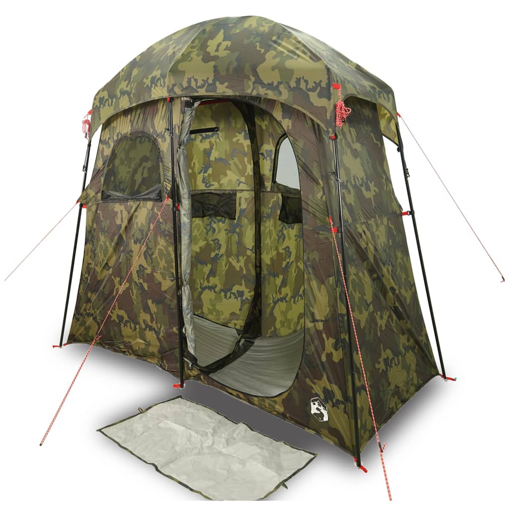 Tienda de ducha para 2 personas impermeable camuflaje