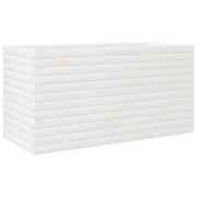 Vetonek Jardinière en bois de pin blanc massif 90x40x45,5 cm