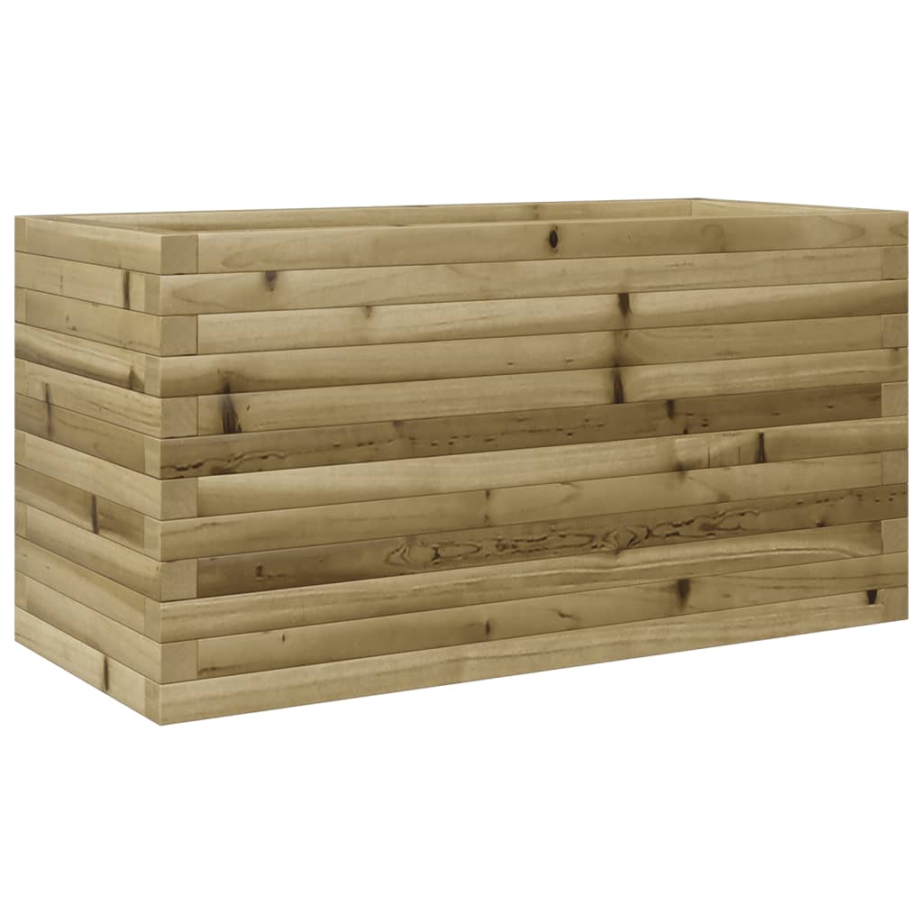 Jardinière en bois de pin imprégné Vetonek 90x40x45,5 cm