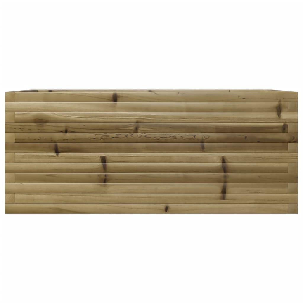 Jardinière en bois de pin imprégné 110x60x45,5 cm v0108 - Vetonek