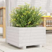 Jardinière en pin blanc massif 40x40x26,5 cm v0122 Vetonek