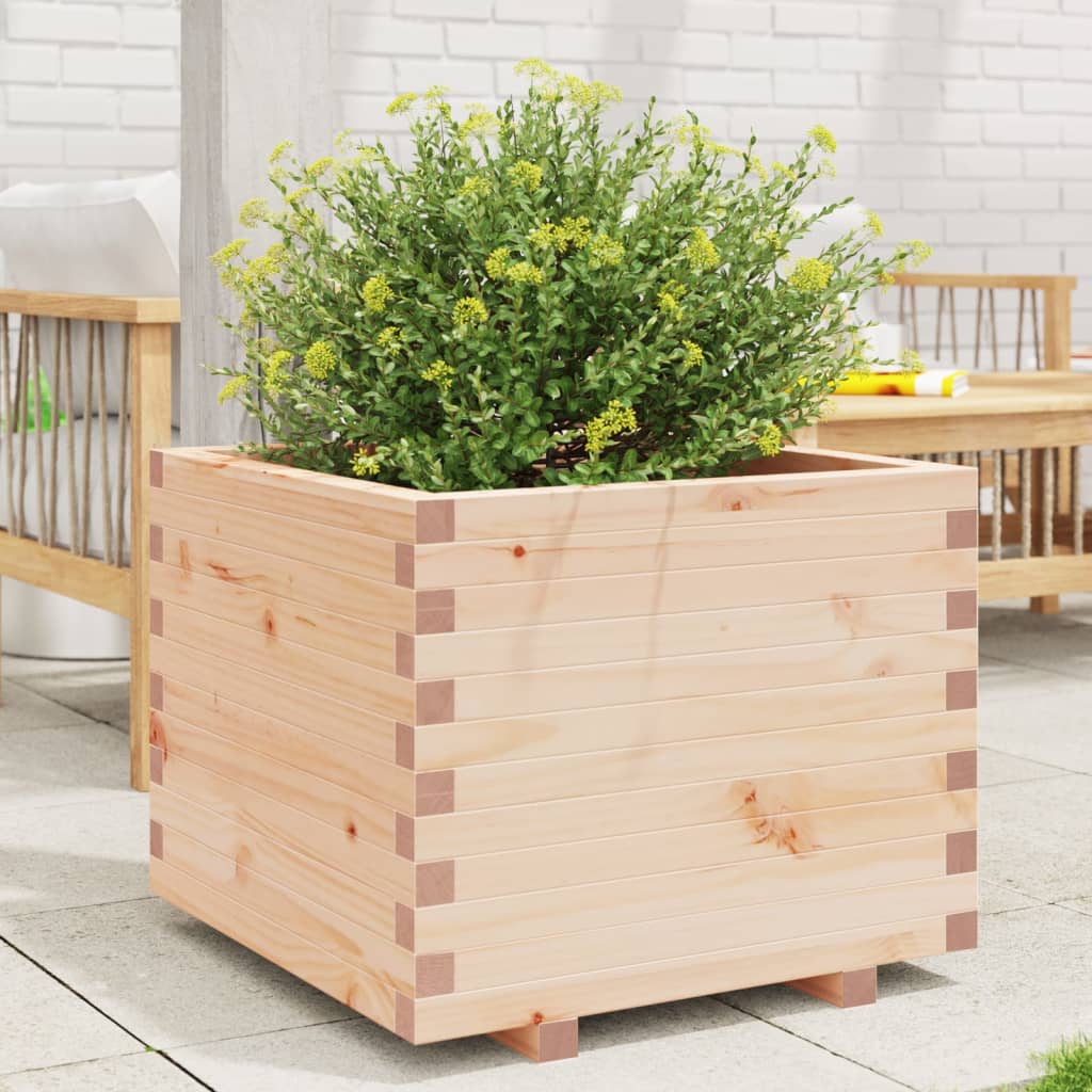 Vetonek Jardinera madera maciza de pino 60x60x49,5 cm