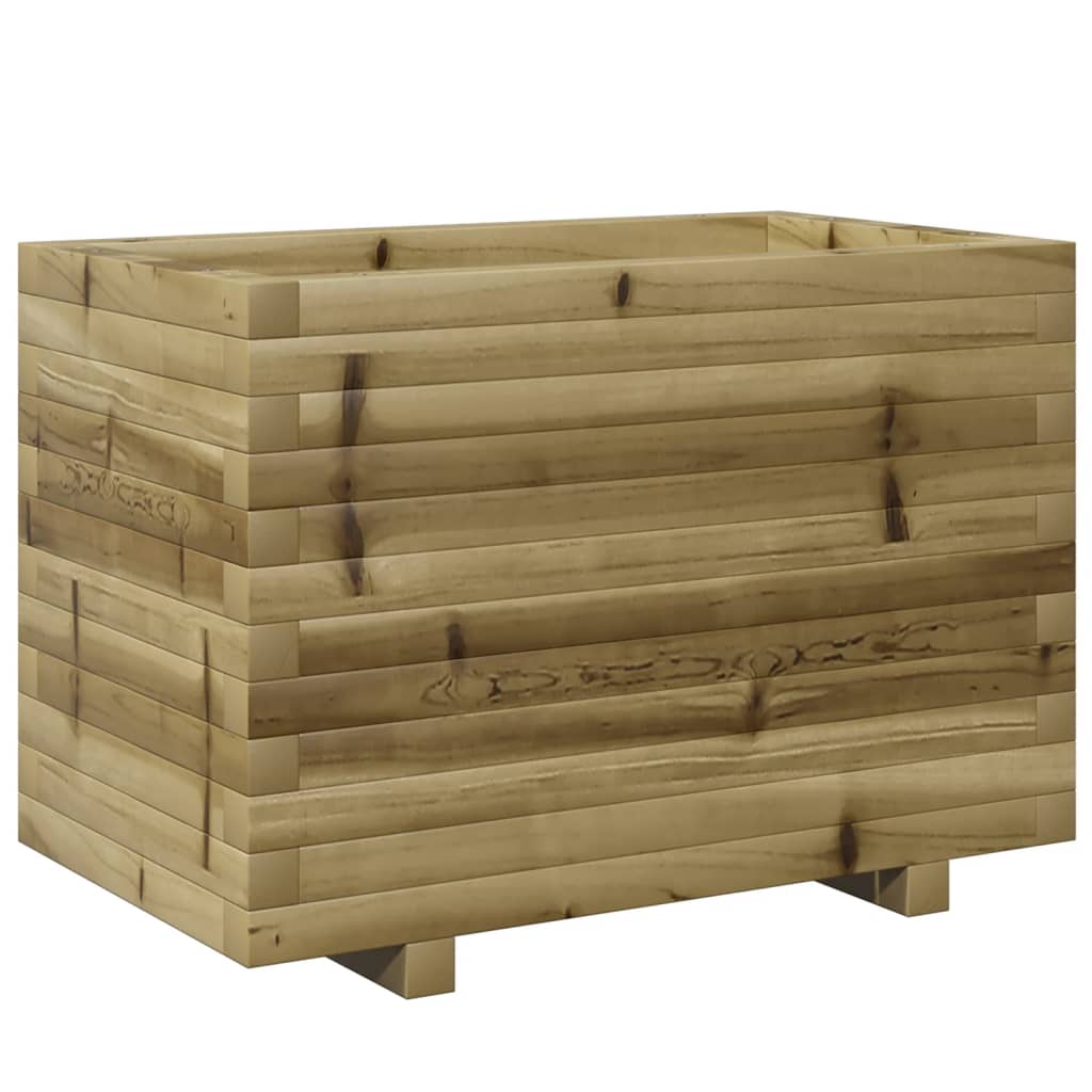 Jardinière en bois de pin imprégné Vetonek 70x40x49,5 cm
